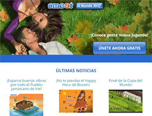 Tablet Screenshot of latino.smeet.com